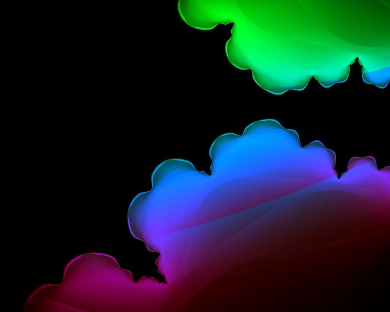 1280x1024 Download wallpaper 1280x1024 abstract, blue, purple, green, black HD background