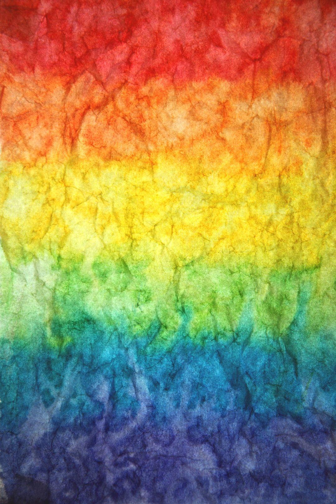 1080x1620 orange green and blue abstract painting photo