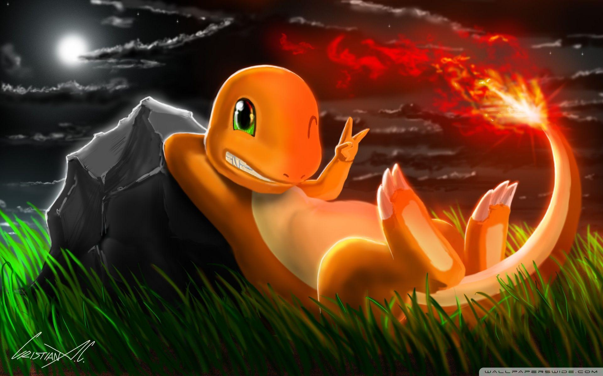 1920x1200 Charmander (Pokemon) ❤ 4K HD Desktop Wallpaper for 4K Ultra HD TV
