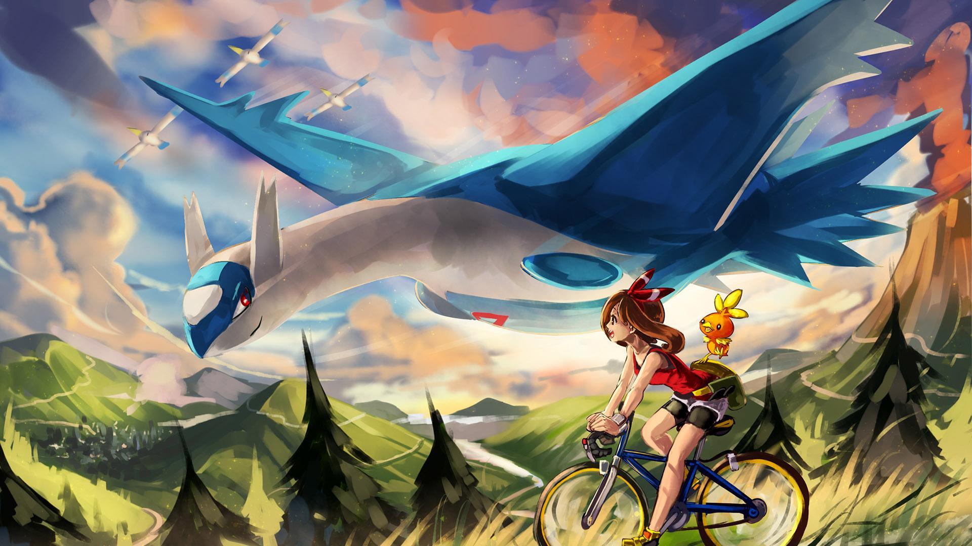 1920x1080 HD Serena on the bike Wallpaper