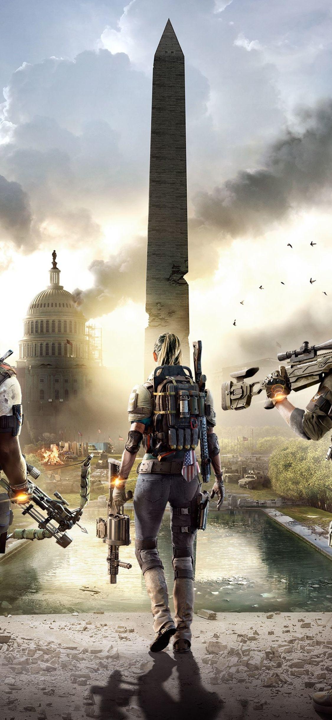 1125x2436 Division 2 Wallpaper