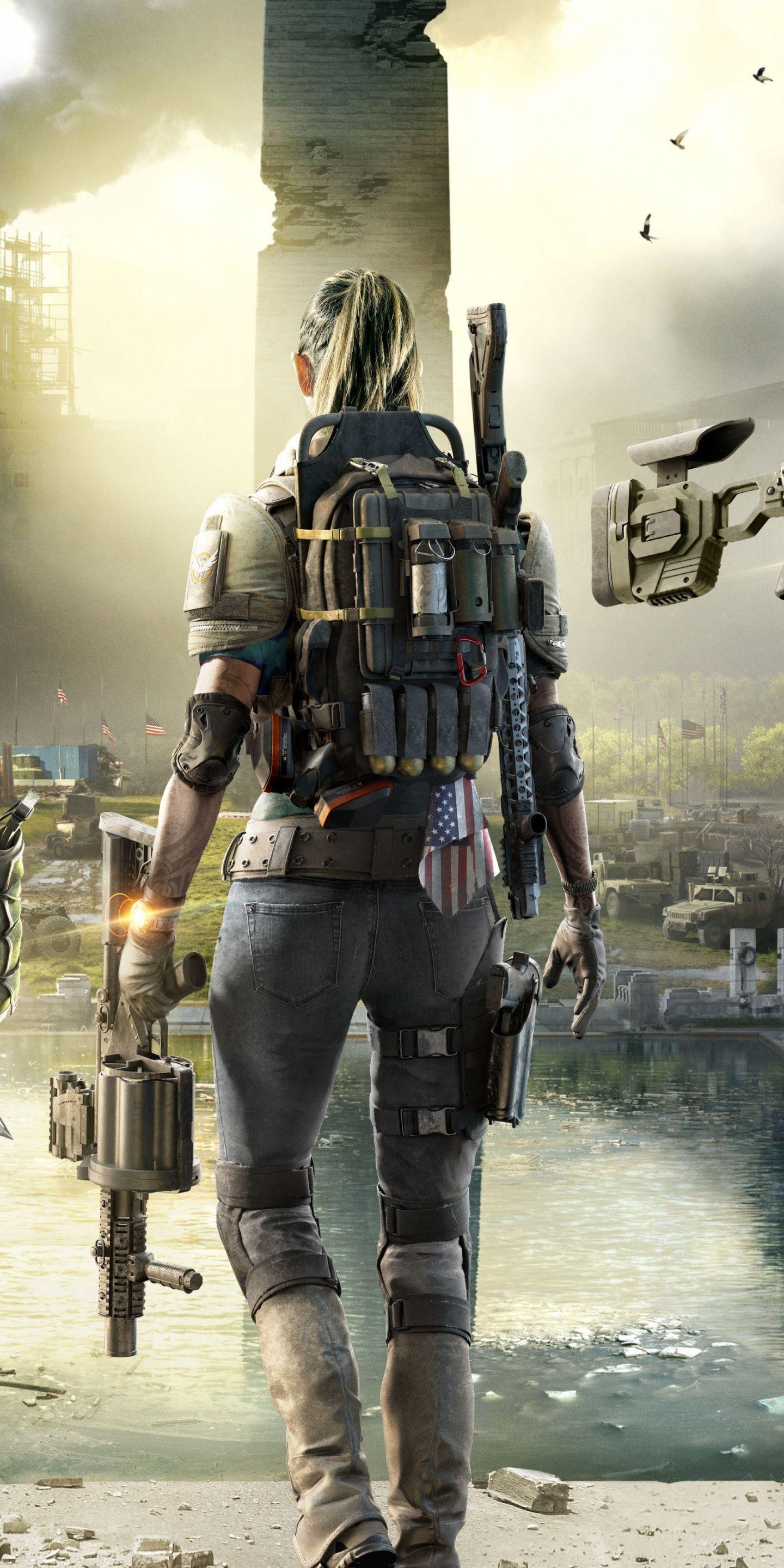1440x2880 Division 2 Wallpaper