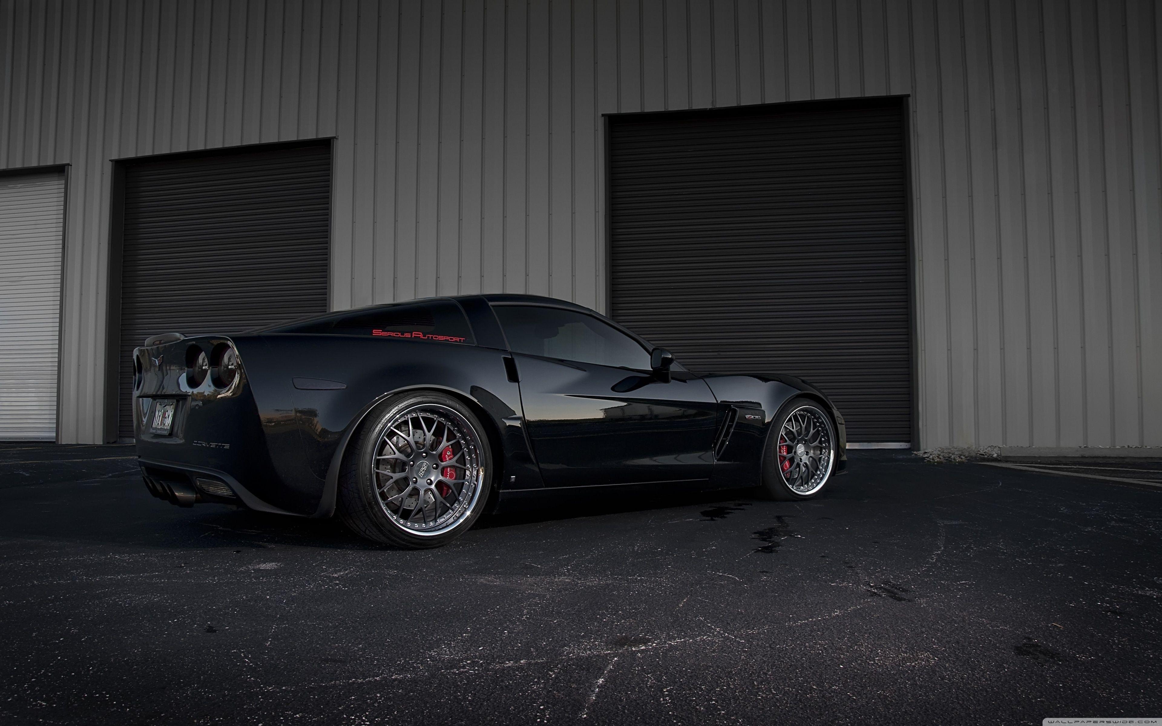 3840x2400 Chevrolet Corvette Black Ultra HD Desktop Background Wallpaper for 4K UHD TV : Multi Display, Dual Monitor : Tablet