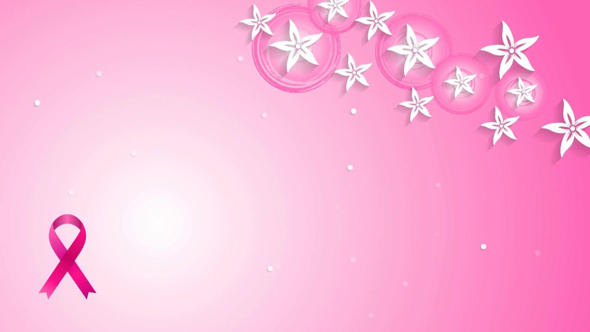 1920x1080 Pink Ribbon Wallpaper