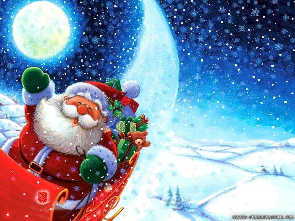 1024x768 Christmas Wallpaper: Victorian Christmas. Funny christmas wallpaper, Santa claus wallpaper, Santa claus picture