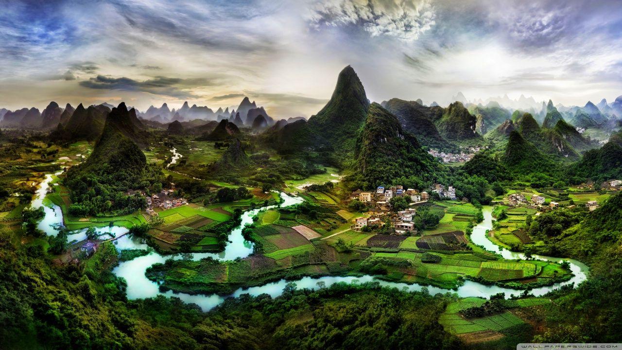 1280x720 Guilin, China ❤ 4K HD Desktop Wallpaper for 4K Ultra HD TV • Wide
