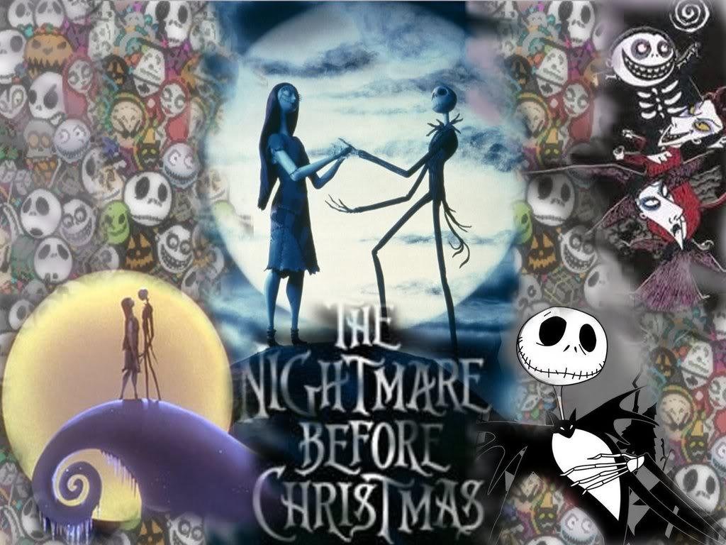 1024x768 Jack And Sally Desktop Background