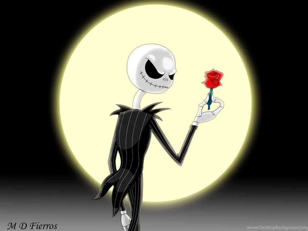 1024x768 Jack Skellington HD Wallpaper