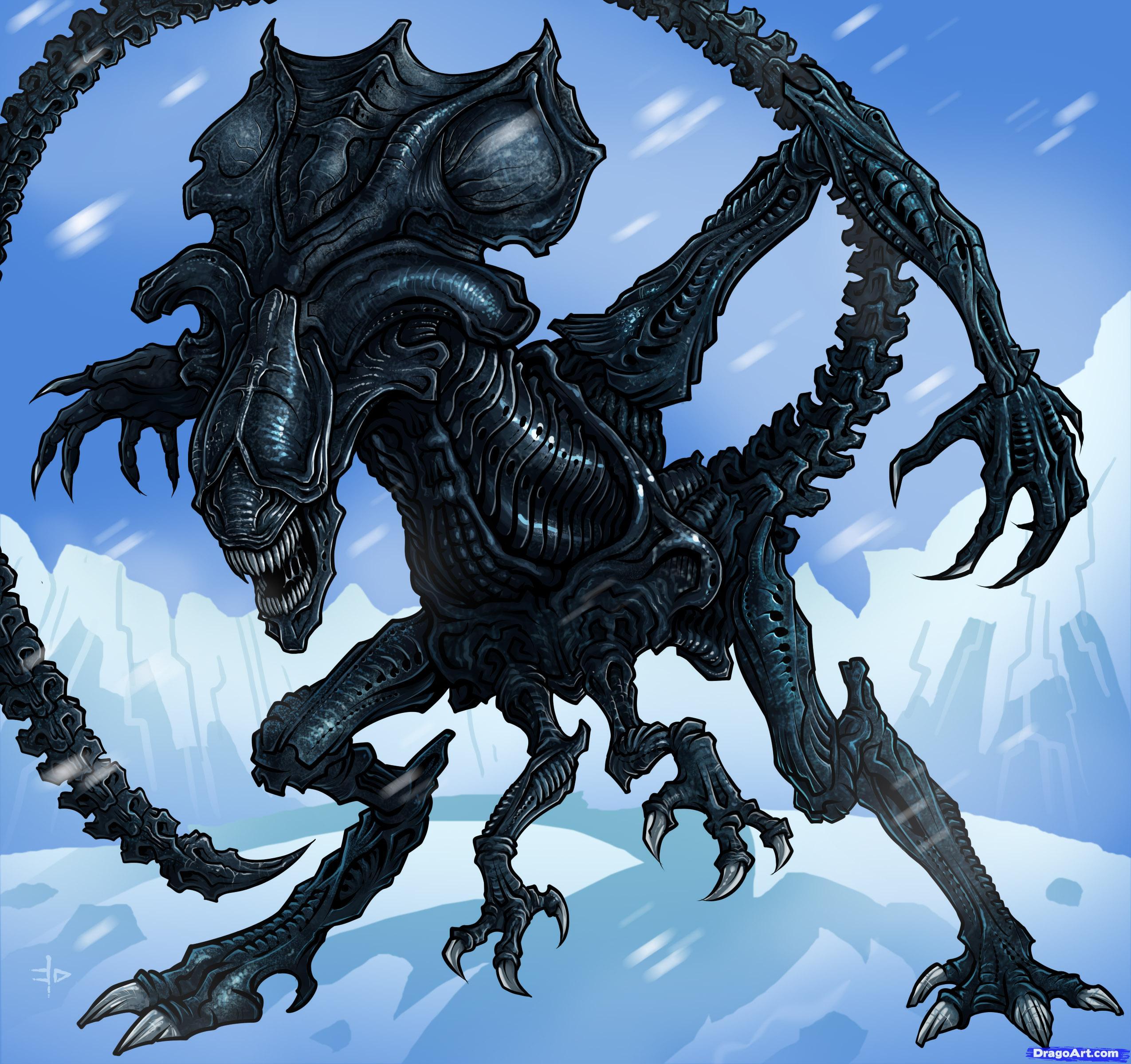 2550x2400 Alien Queen Wallpaper