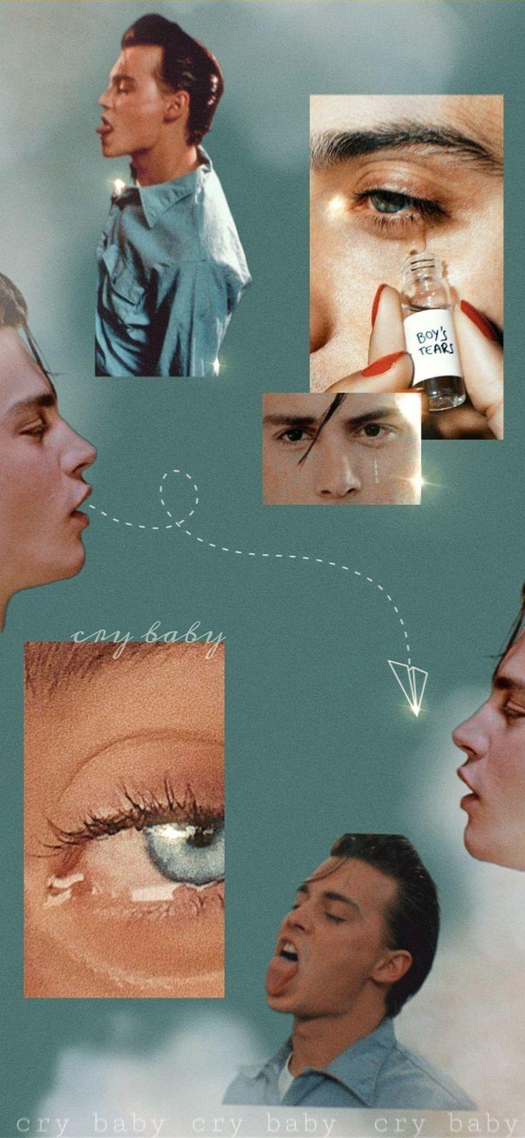 736x1594 MI PARTONO GLI ORMONI. Johnny depp wallpaper, Johnny depp cry baby, Young johnny depp