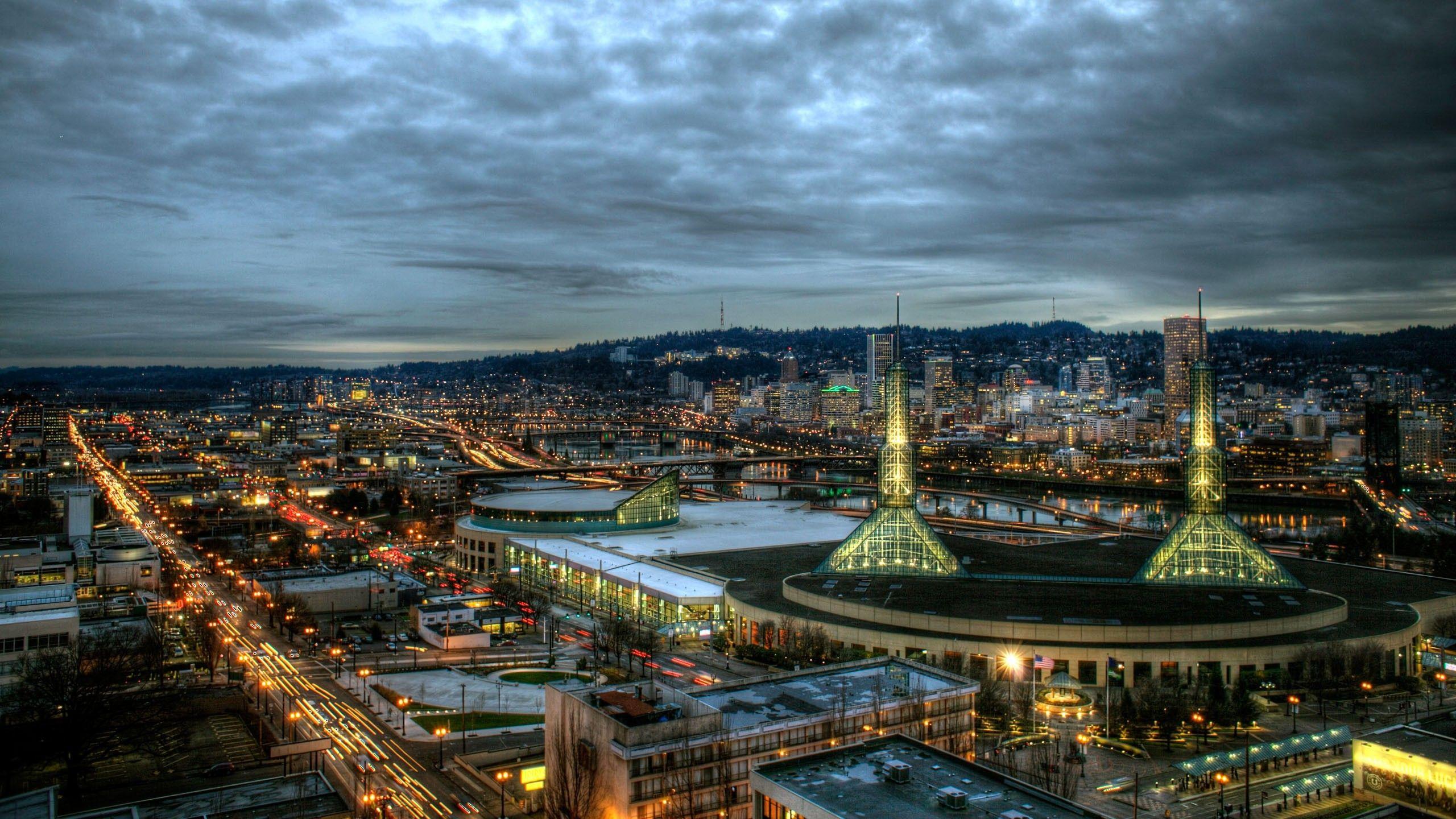 2560x1440 Portland Oregon 4k Wallpaper