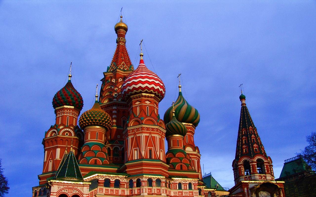 1280x800 Saint Basil S Cathedral Moscow Wallpaper HD Basil's Cathedral