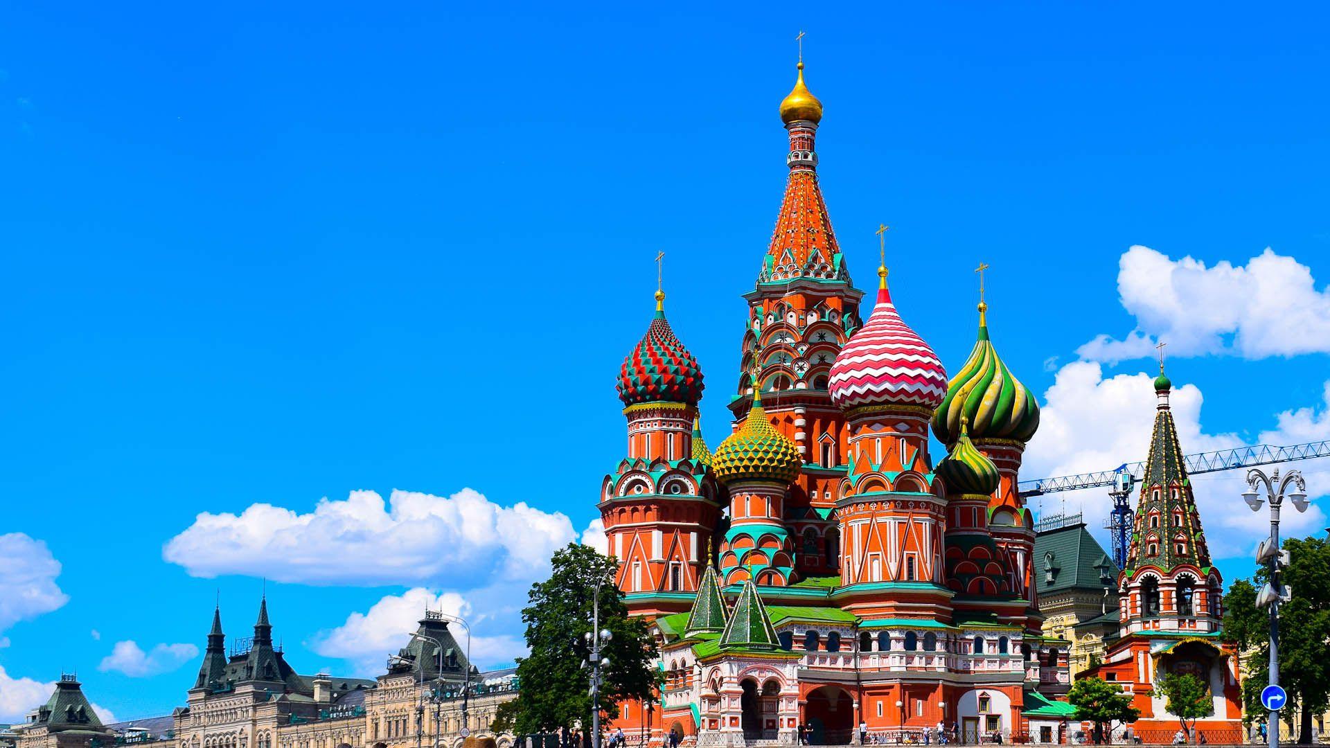 1920x1080 World's Best Places. Saint Basil's Cathedral