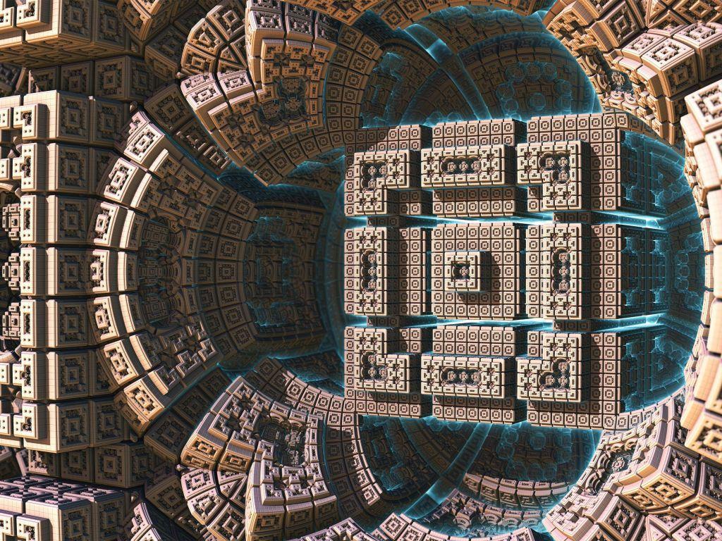 1024x768 Tesseract 4K wallpaper for your desktop or mobile screen free and easy to download