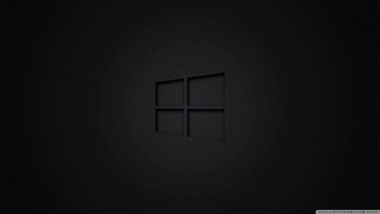 1280x720 Windows 10 Black Ultra HD Desktop Background Wallpaper for 4K UHD TV : Multi Display, Dual Monitor : Tablet