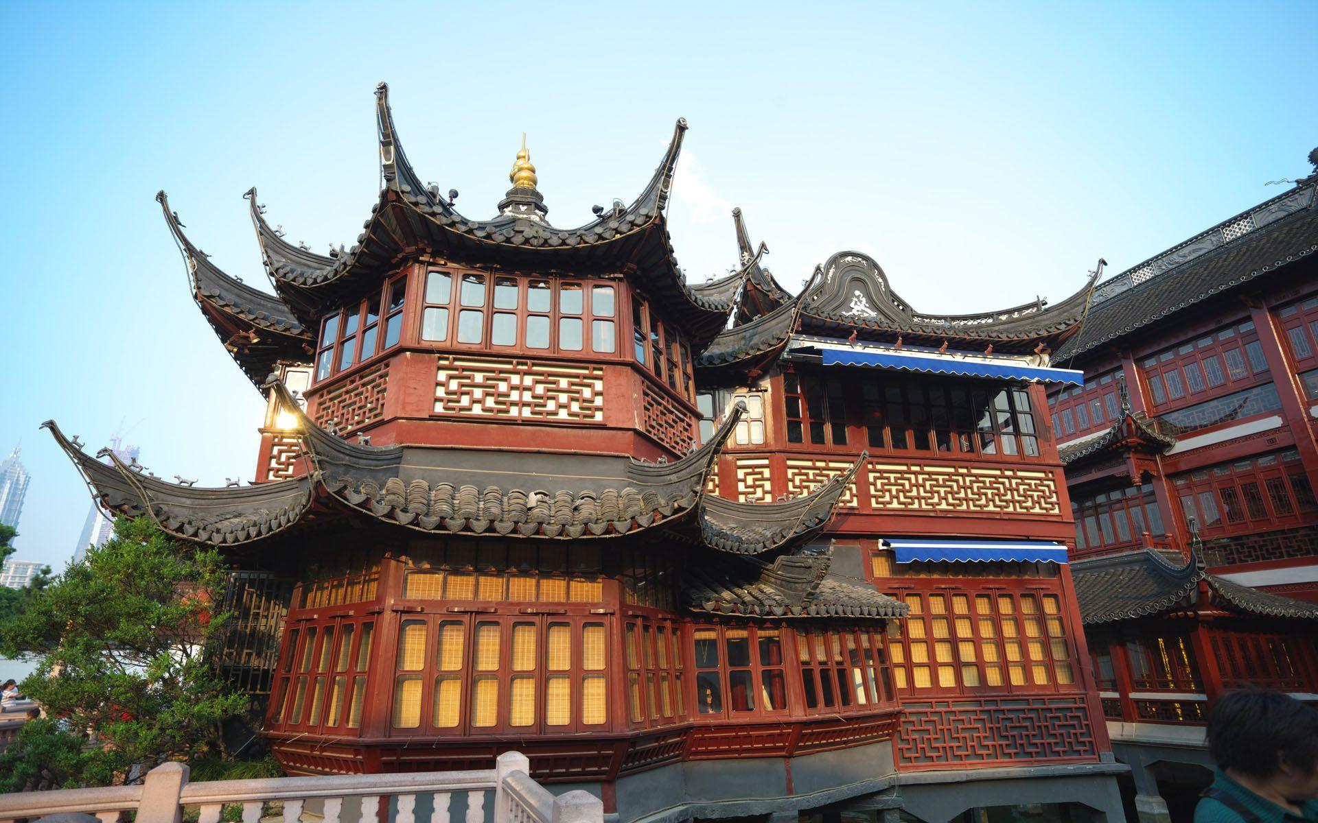1920x1200 China Temple Desktop Background HD 1920x1200