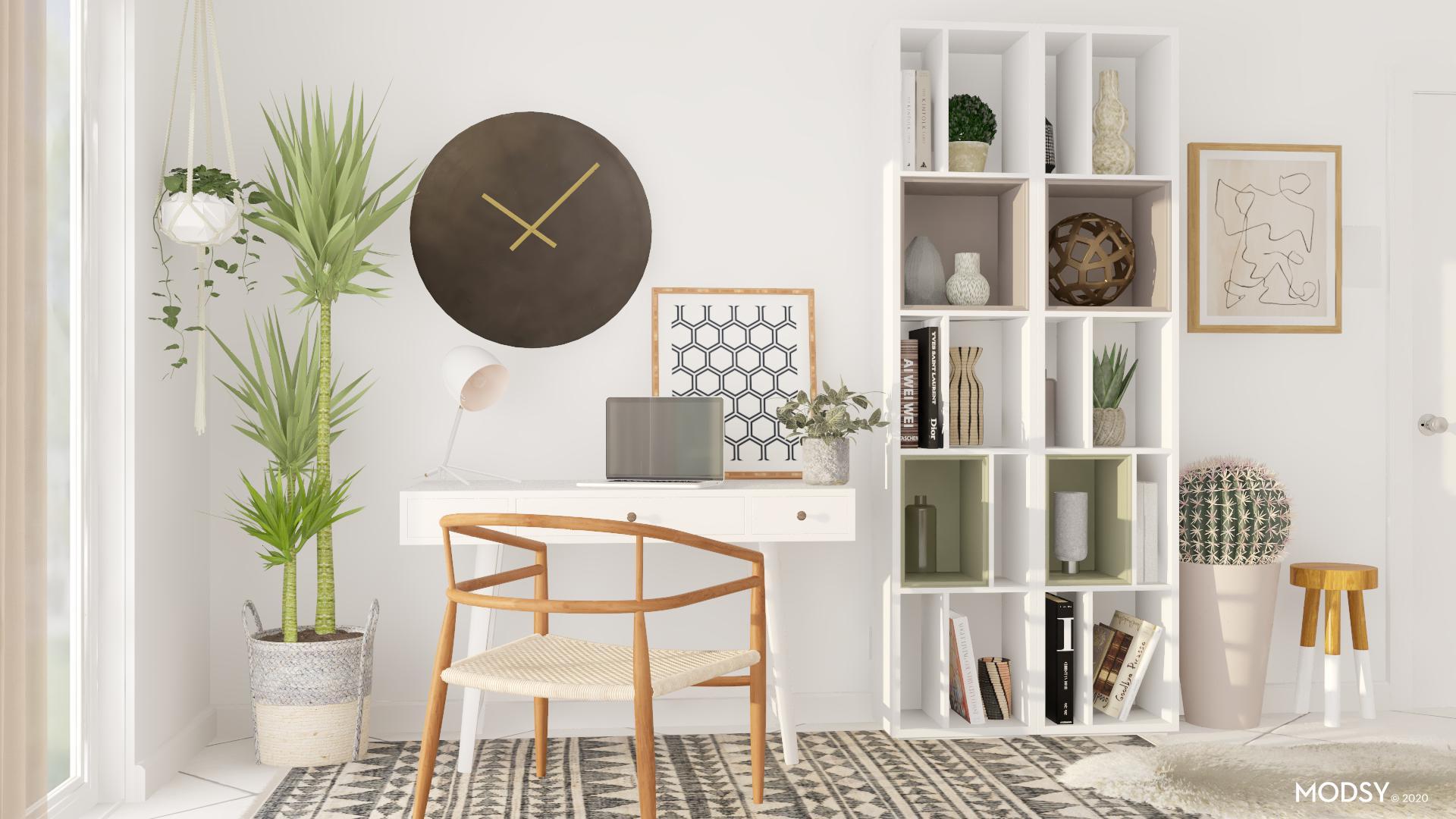 1920x1080 Minimalist Office & Picture