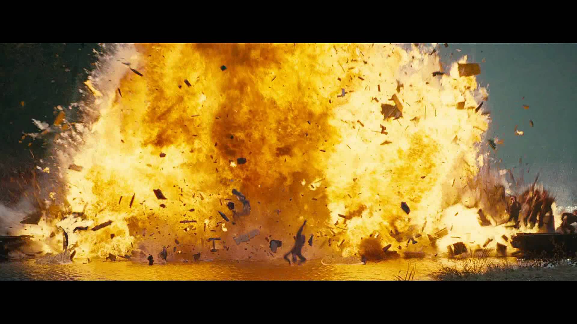 explosion background
