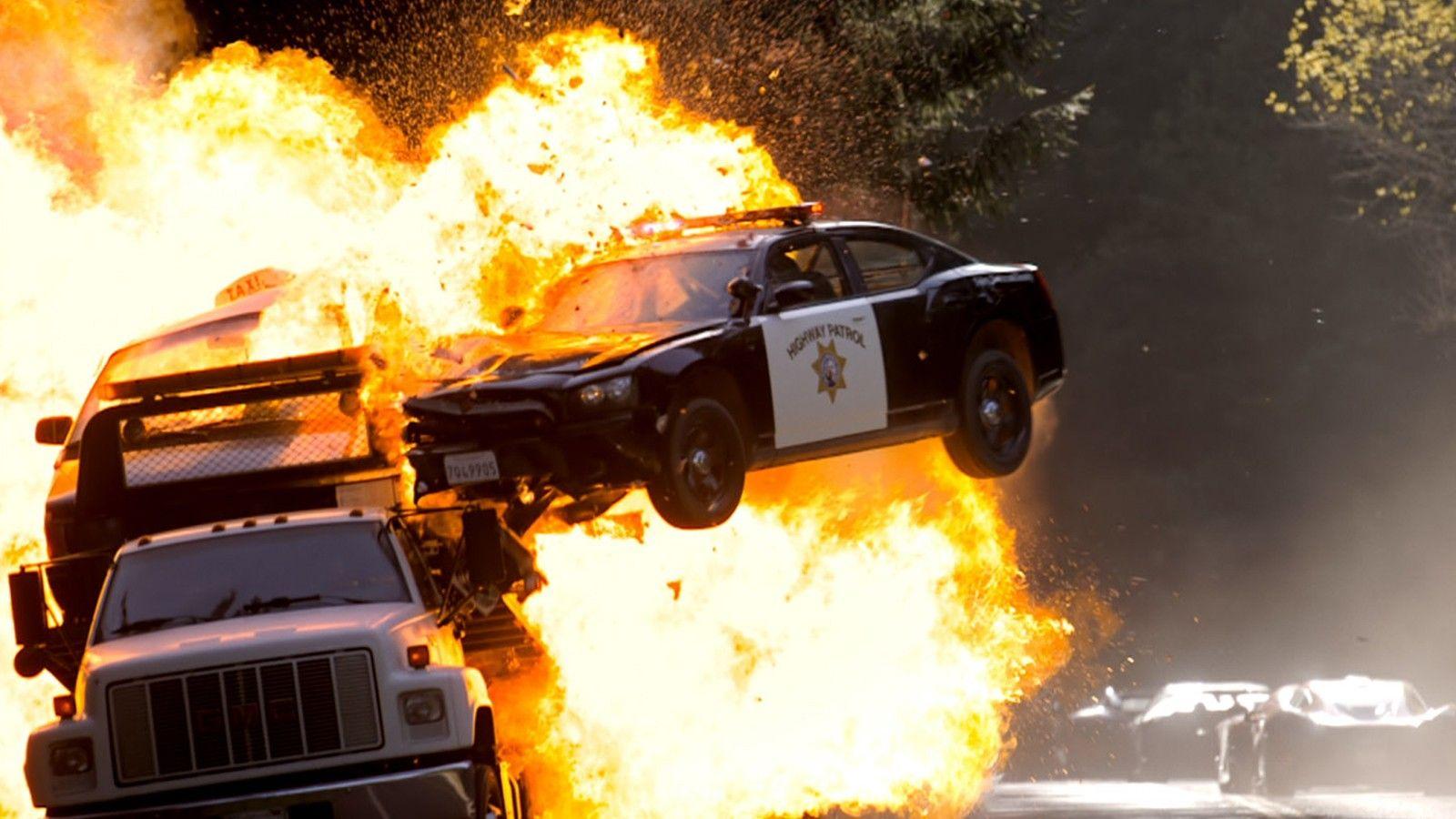 Unrealistic things, Cars exploding after a gunshot at the gas tank. Although cars burn intensely, explosions are rare and one of those things that only happen in movies.