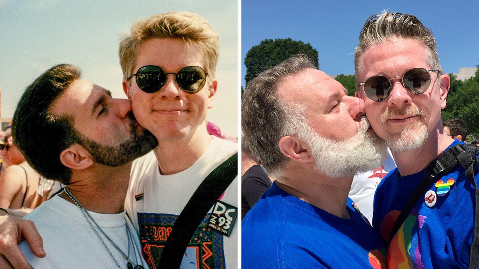 1600x900 Gay couple recreates Pride photo 24 years later San Francisco
