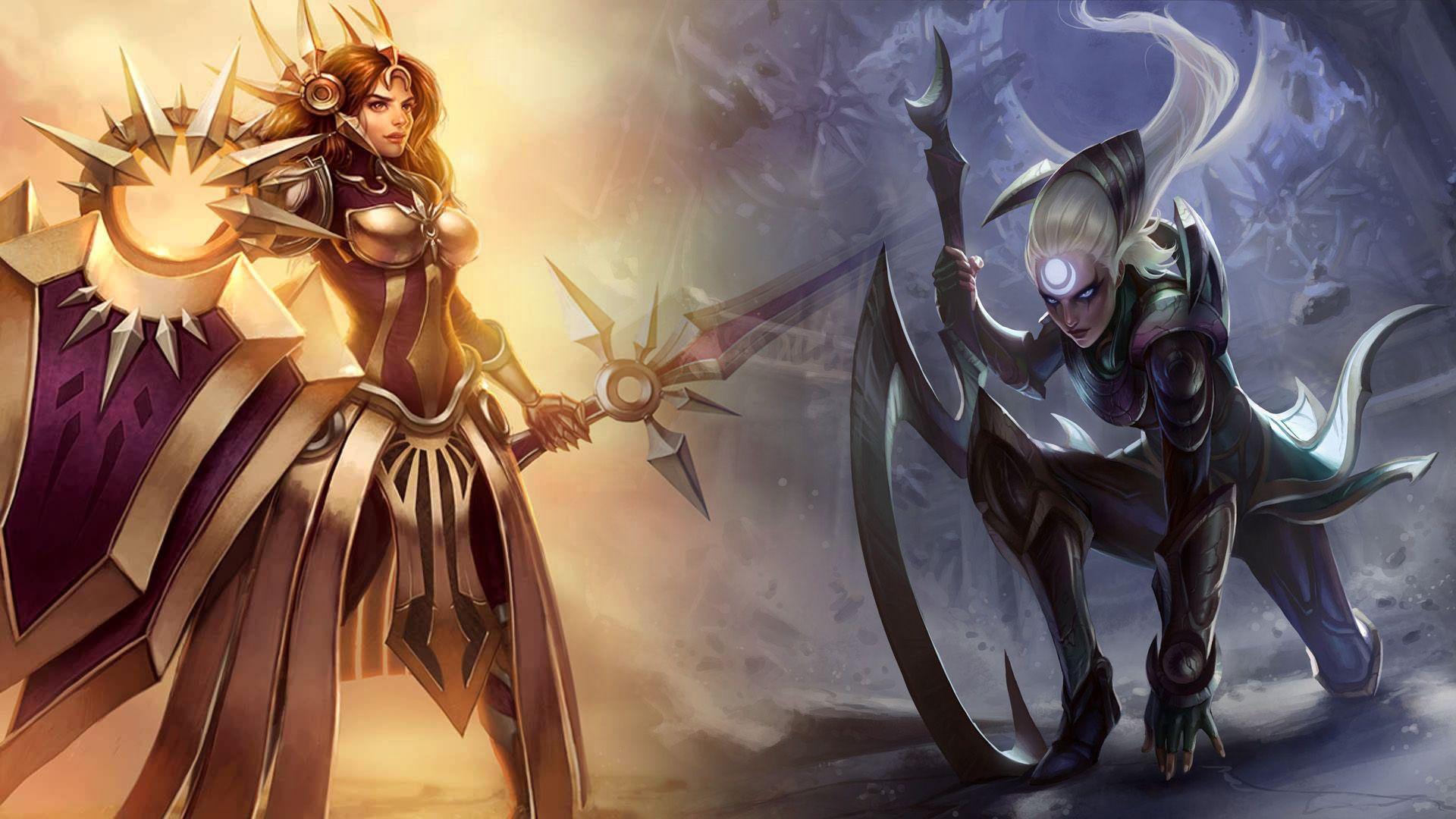 1920x1080 Gay Couple Wallpaper Of Legends Diana Wallpaper & Background Download
