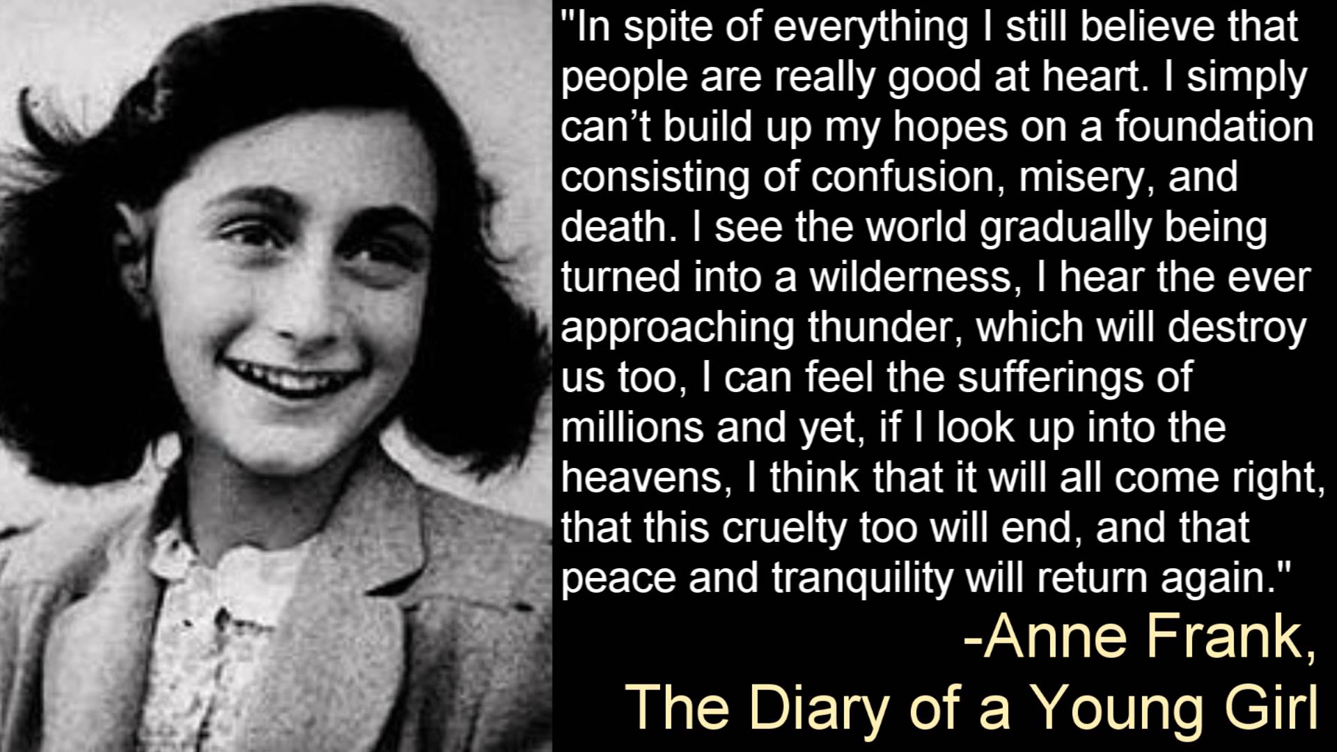 1920x1080 Free download Anne Frank wallpaper 1920x1080 76494 [1920x1080] for your Desktop, Mobile & Tablet. Explore Anne Frank Wallpaper. Anne Frank Wallpaper, Anne Geddes Wallpaper, Anne Hathaway Wallpaper