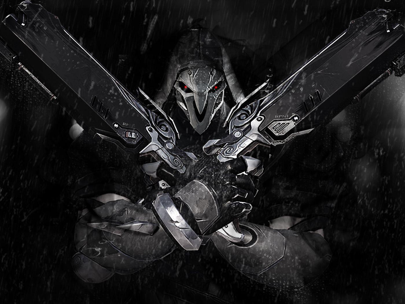 1400x1050 Desktop Wallpaper Reaper, Overwatch Video Game, Dark, HD Image, Picture, Background, Wkfksr
