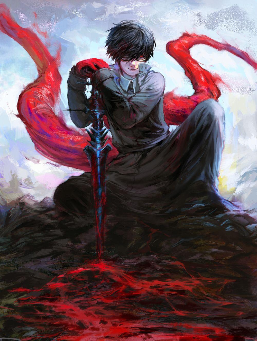 1000x1324 Tokyo Ghoul Black Reaper Wallpaper