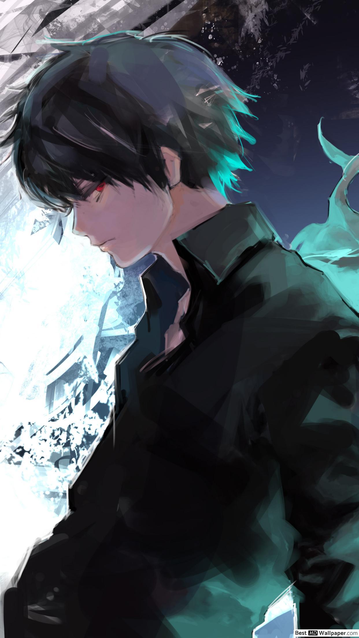 1242x2208 Tokyo Ghoul Wallpaper, eyepatch, ken kaneki