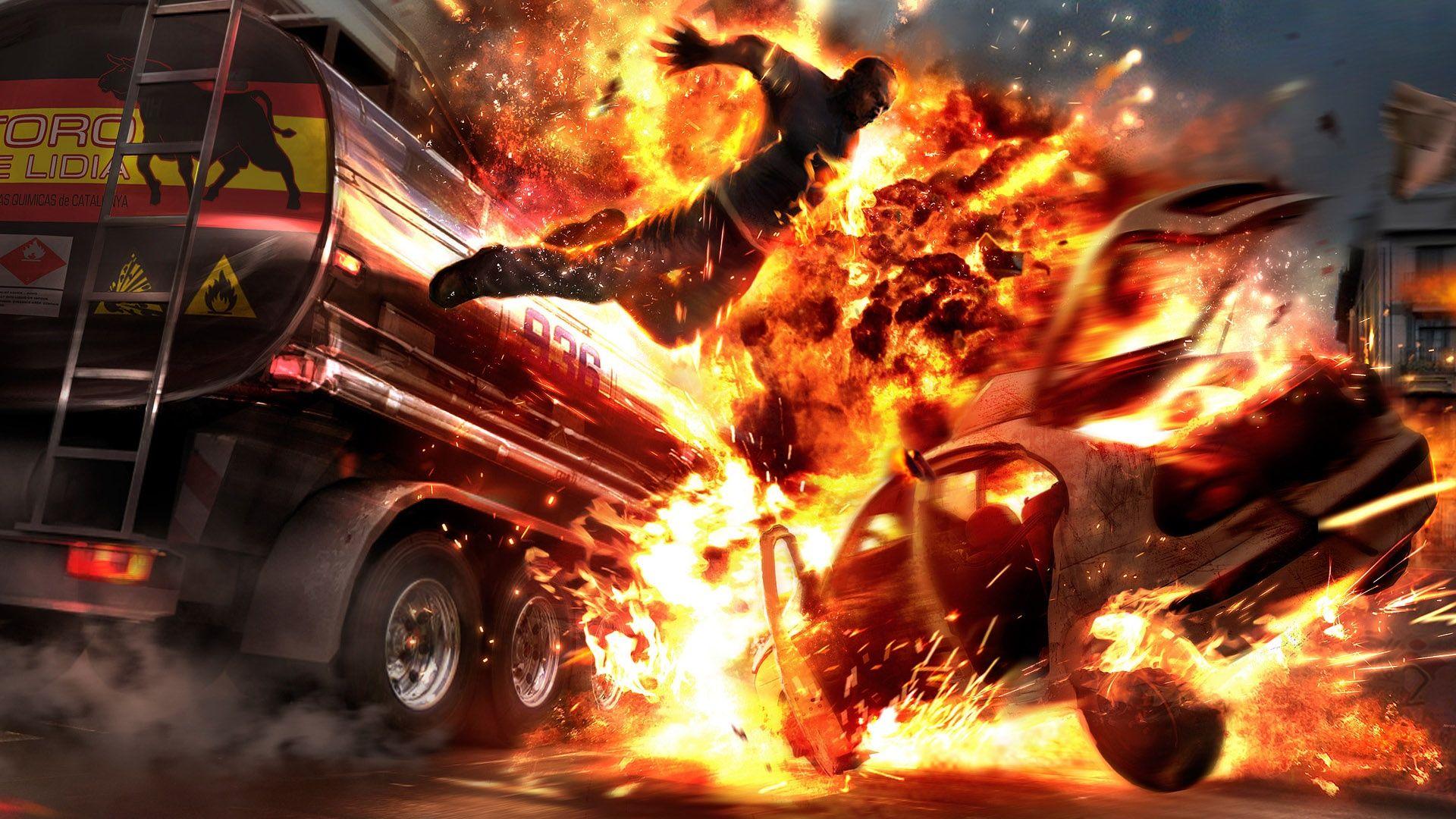 1920x1080 WTF Explosion. The Paradox Cure