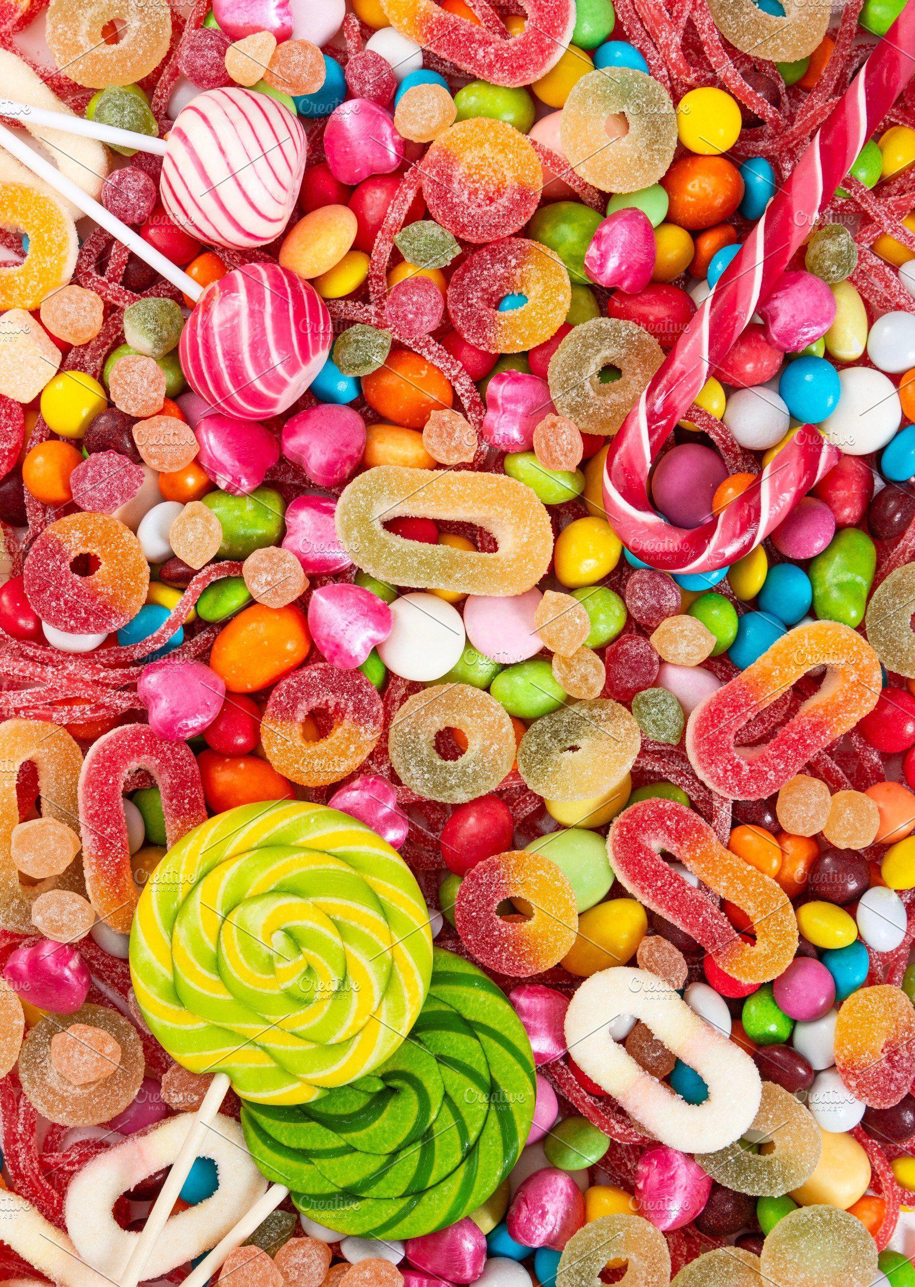 1820x2558 Colorful lollipops and candies. Candy picture, Candy photography, Cute food wallpaper