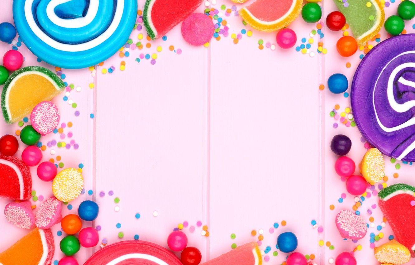 1332x850 Photo Wallpaper Colorful, Candy, Sweets, Lollipops, Candy Wallpaper & Background Download