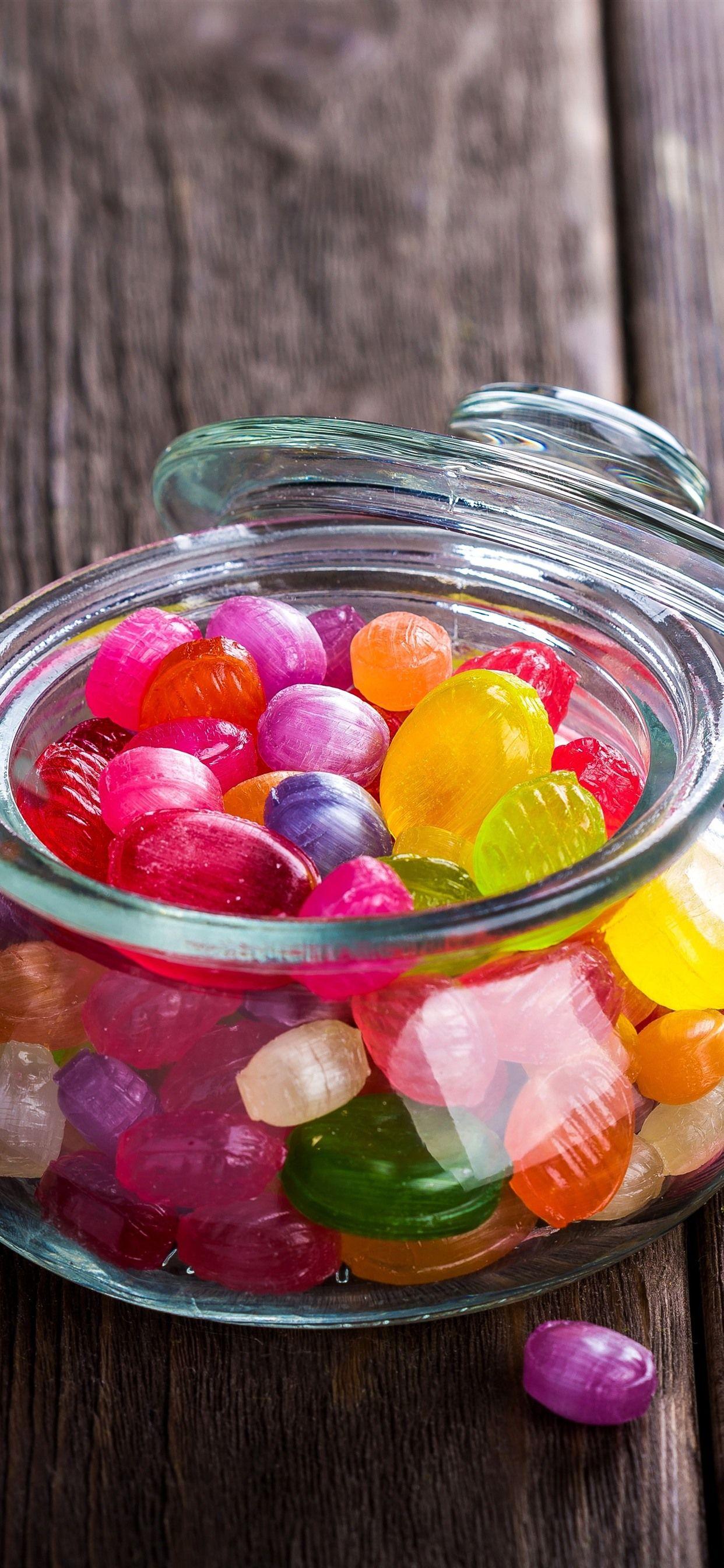 1242x2688 One Jar Of Colorful Candies 1242x2688 IPhone 11 Pro XS Max Wallpaper, Background, Picture, Image
