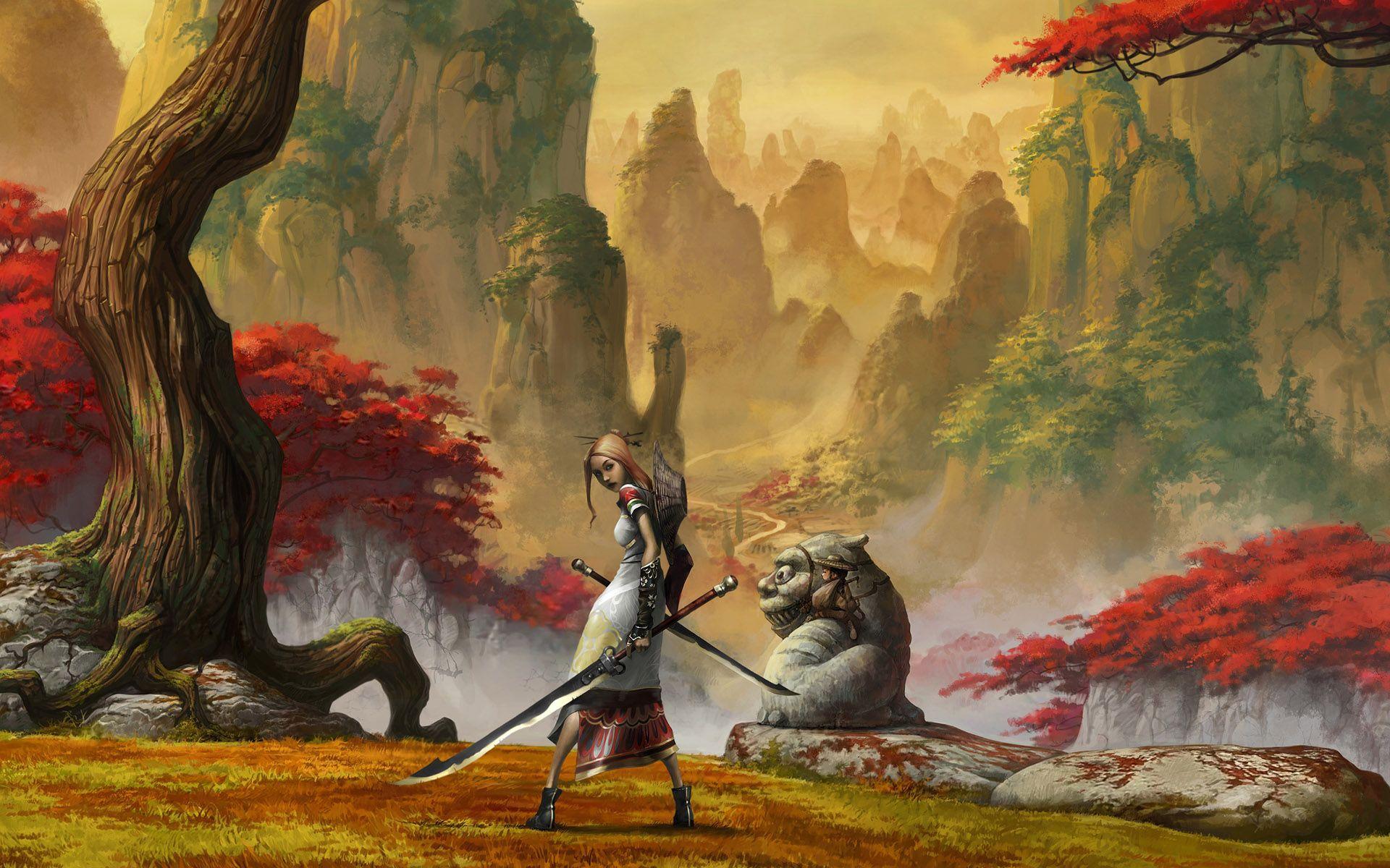 1920x1200 Alice in Wonderland Wallpaper Border
