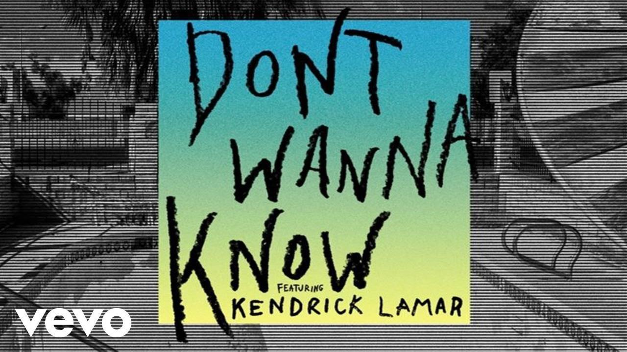 1280x720 Maroon 5't Wanna Know ft. Kendrick Lamar (Audio)