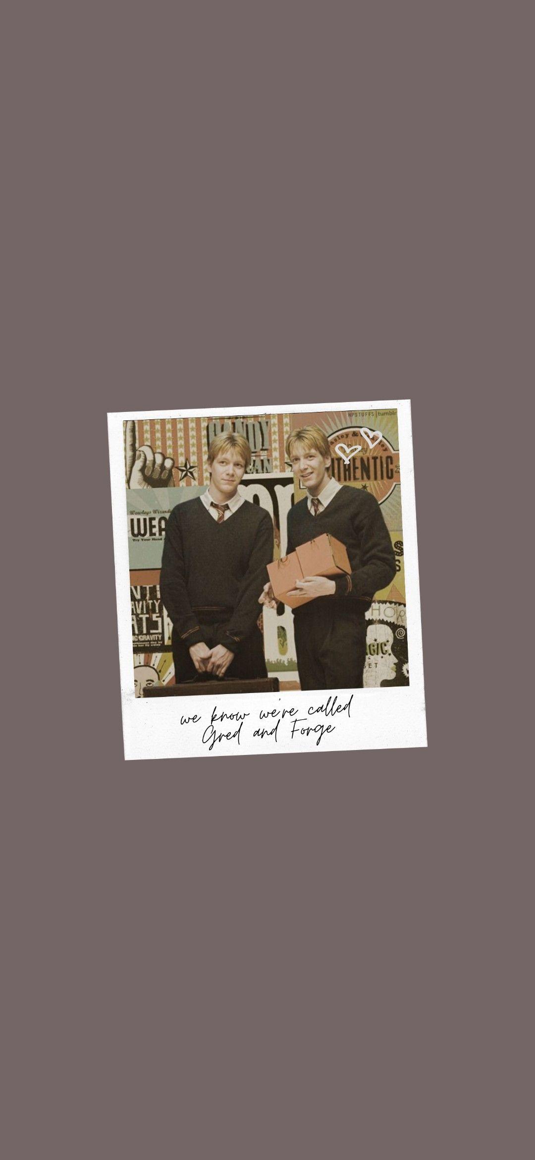 1080x2340 weasley twins wallpaper. Harry potter picture, Harry potter wallpaper, Harry potter image
