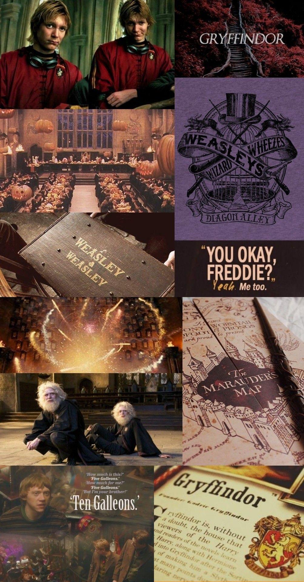 1003x1920 weasley twins•. Weasley twins, Harry potter characters, Draco harry potter