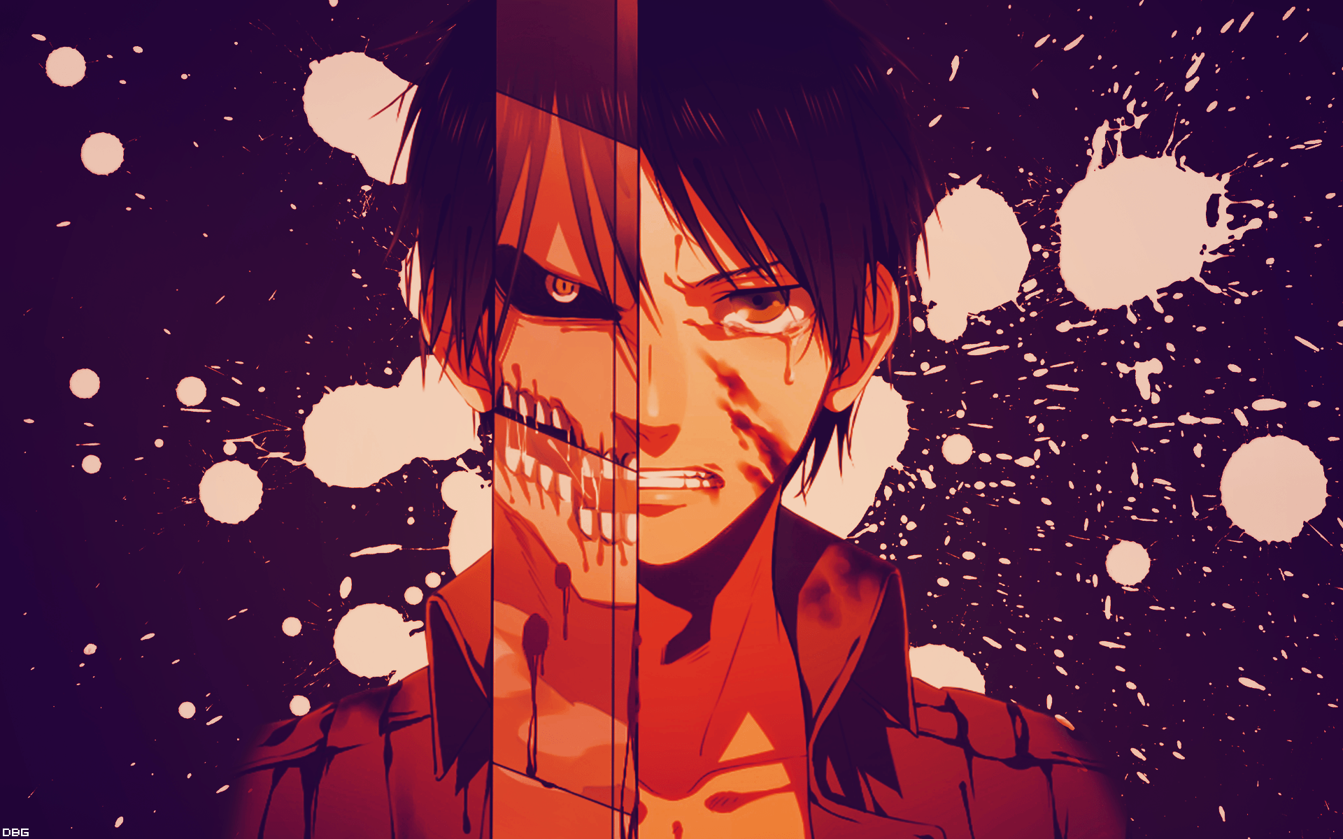 1920x1200 Attack On Titan Eren Wallpaper