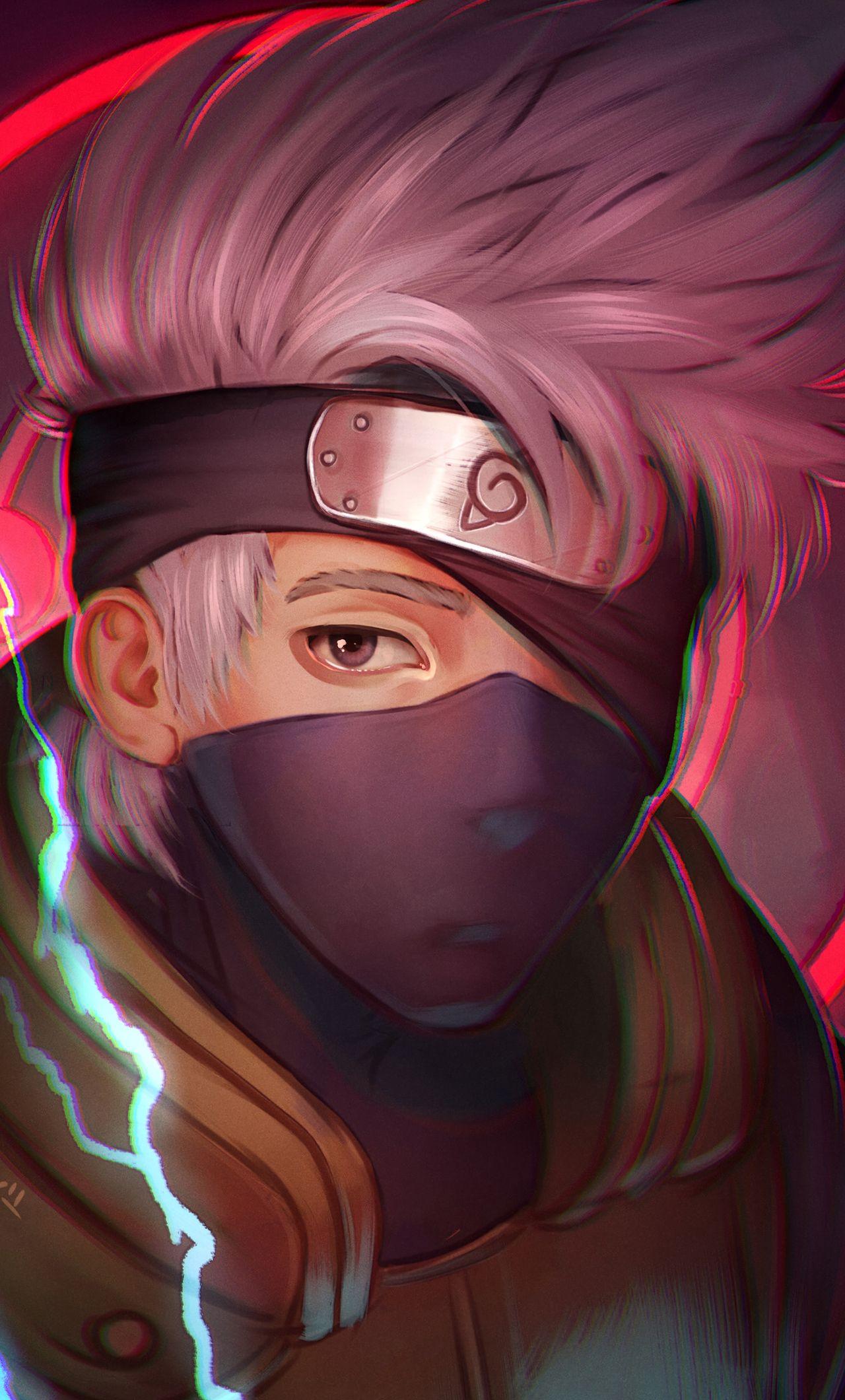 1280x2120 Kakashi Phone 4k Wallpaper