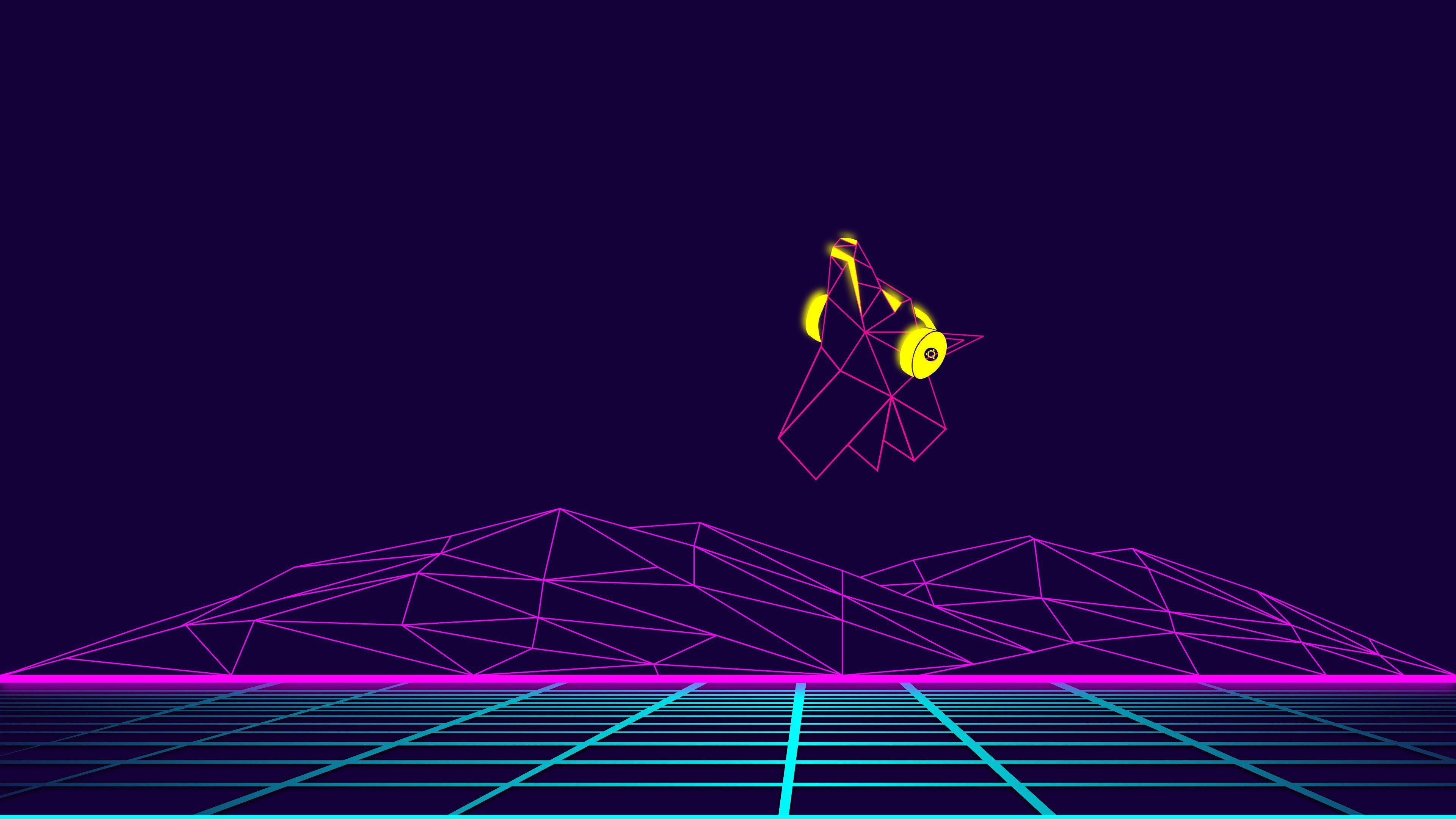 3840x2160 Simulation Wallpaper