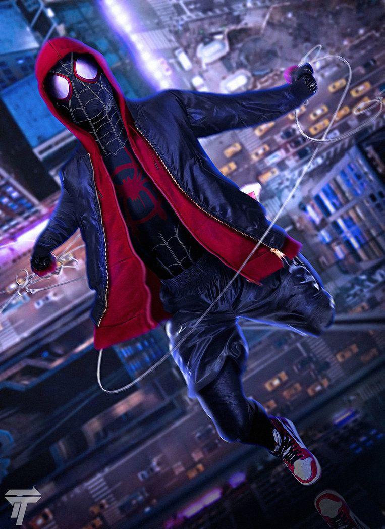 763x1048 Spider Man Into The Spider Verse Wallpaper