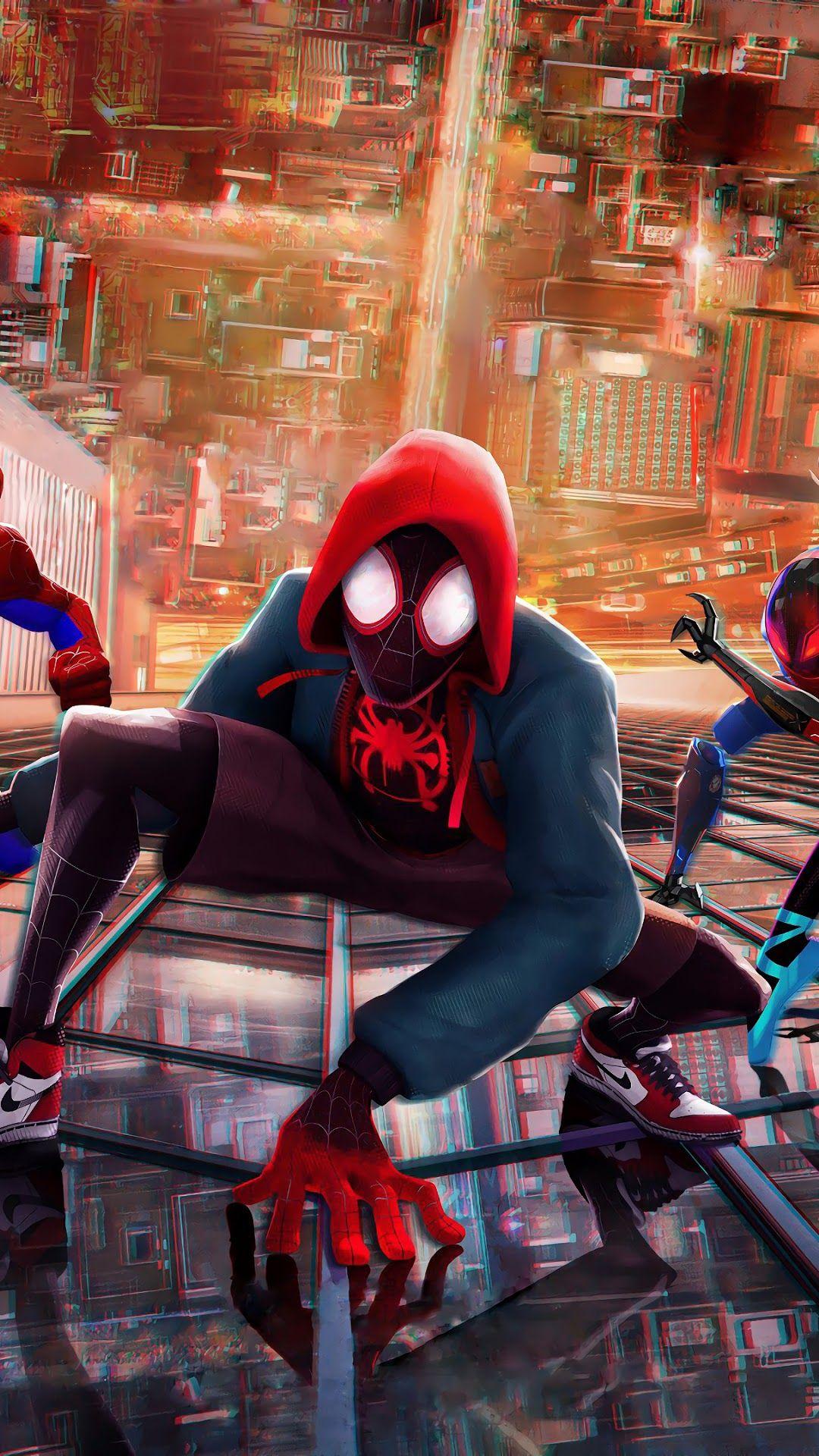 1080x1920 4k Resolution Spider Man Into The Spider Verse Wallpaper 4k iPhone