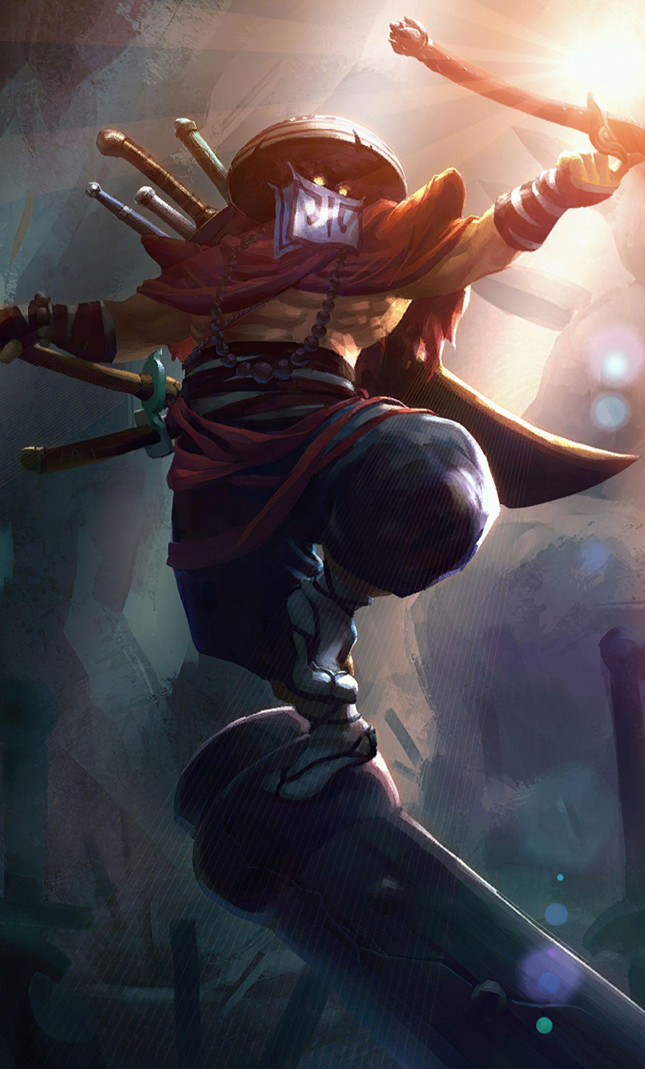 1280x2120 Juggernaut Dota 2 4k iPhone HD 4k Wallpaper, Image, Background, Photo and Picture