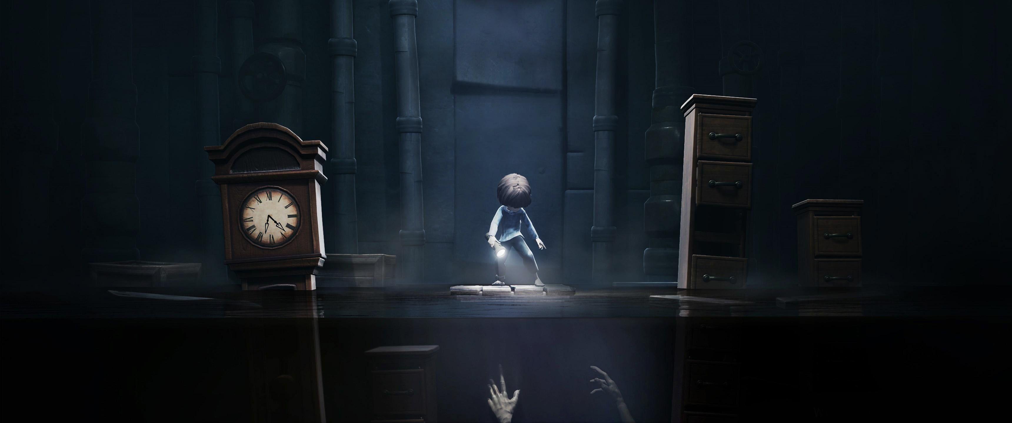 3440x1440 4K UltraWide HD Wallpaper Little Nightmares DLC The Runaway Kid