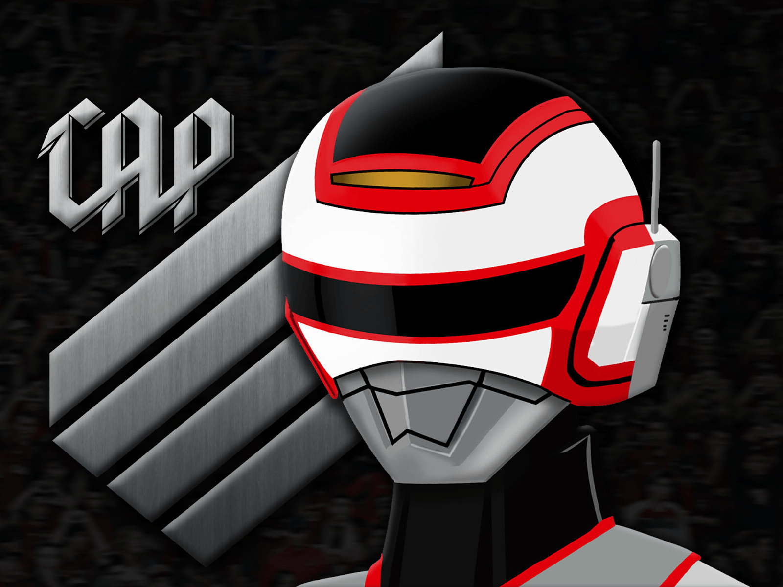 1600x1200 Desenhos CAP: Desenho do Jaspion e do Club Athletico Paranaense