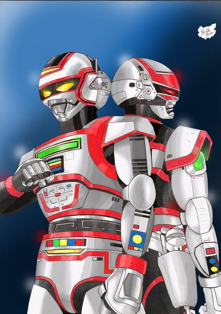 751x1063 Jaspion and Spielvan. Superhero, Vr troopers, Power rangers