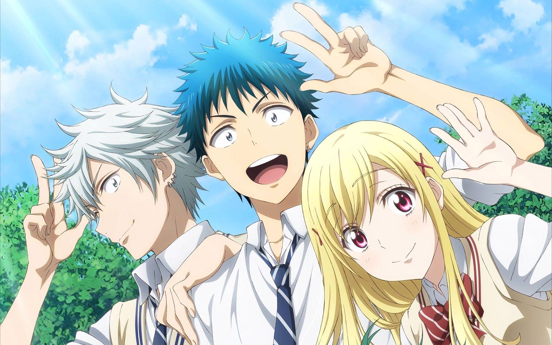 1920x1200 Yamada kun to 7 nin no Majo, Shiraishi Urara, Yamada Ryū, Miyamura Toranosuke HD Wallpaper / Desktop and Mobile Image & Photo