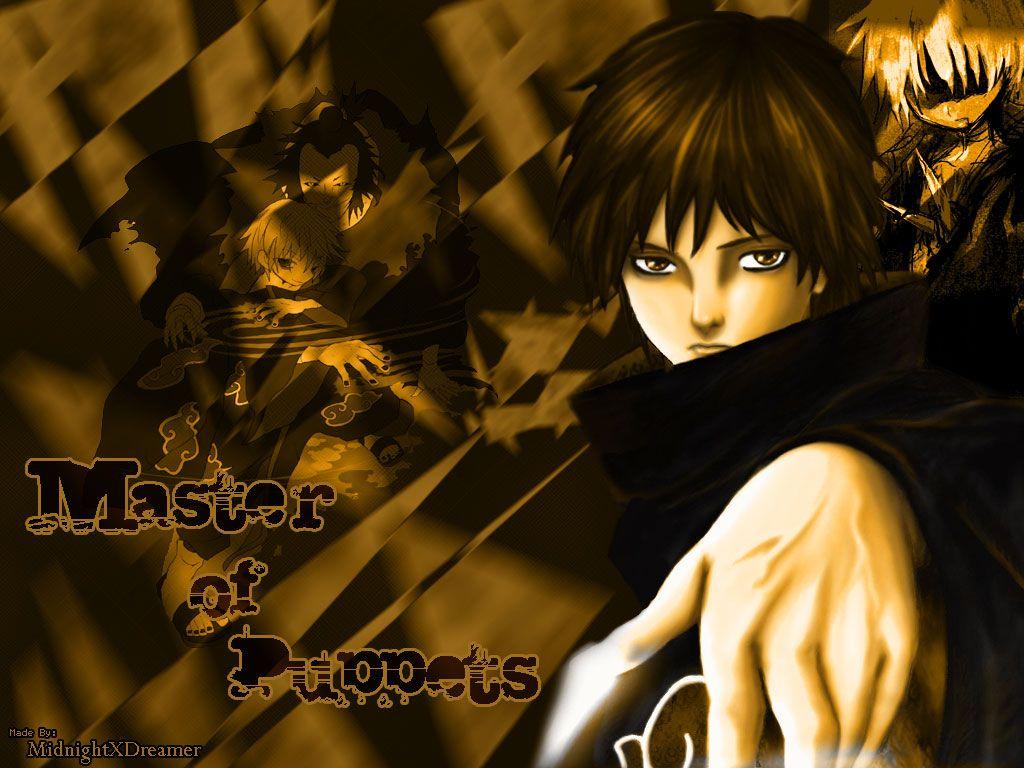 1024x768 Naruto Wallpaper: Master Of Puppets