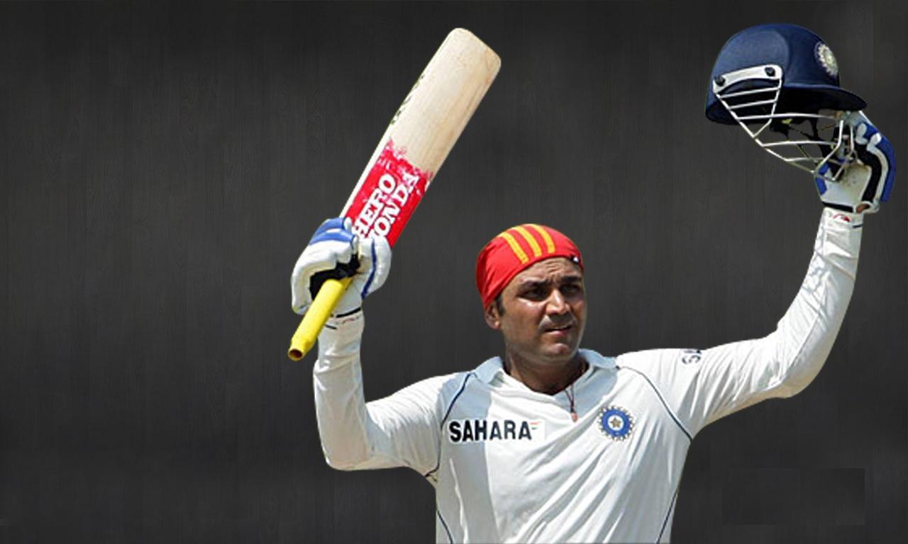 1280x768 Virender Sehwag Wallpaper