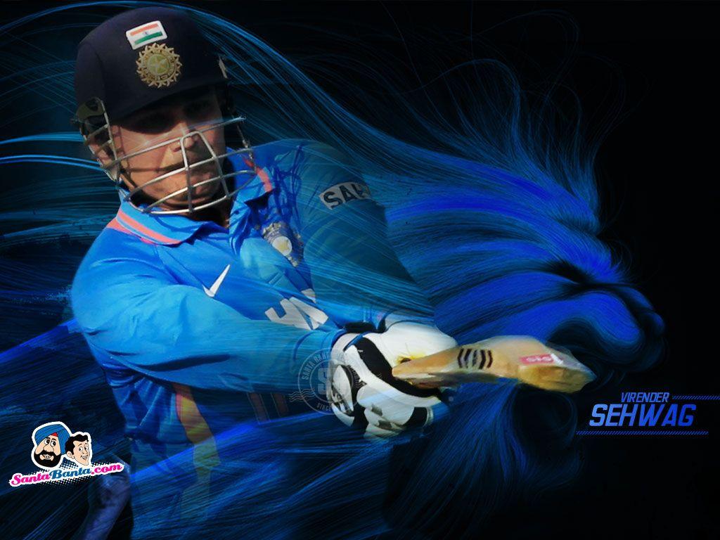 1024x768 Virender Sehwag HD Wallpaper